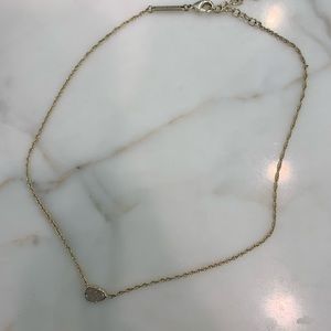 Kendra Scott pink diamond necklace